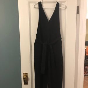 Alex Mill Ollie Overall in black recycled denim size S